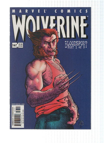 WOLVERINE, Volume 2, Numero 167: Blood Sport, Part 1 (Marvel)