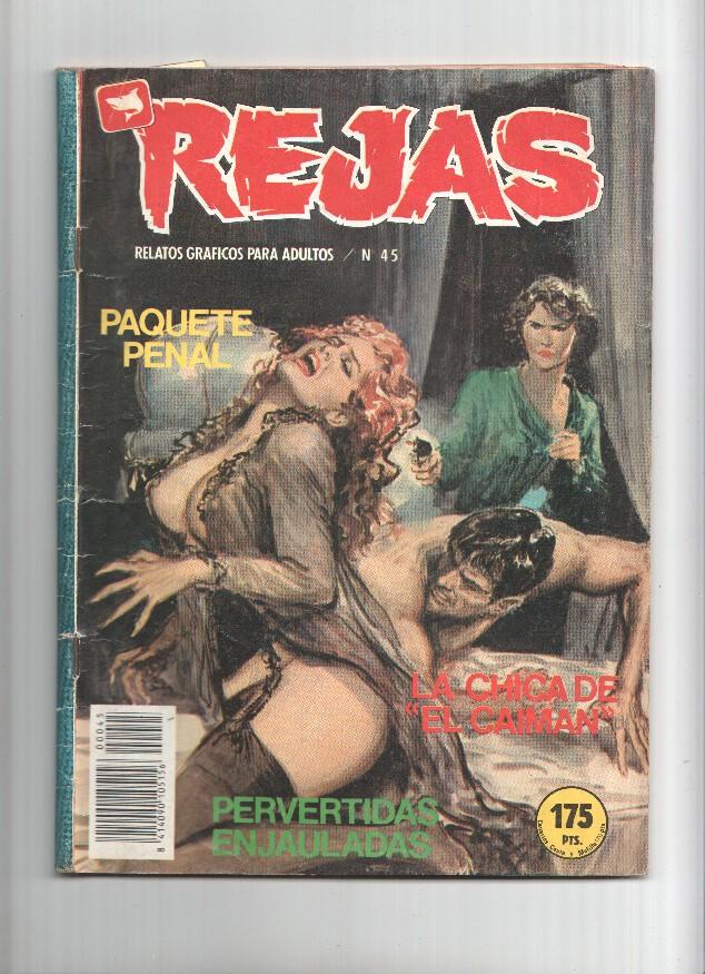 Rejas numero 45: Paquete penal, La chica de El Caiman y Pervertidas enjauladas