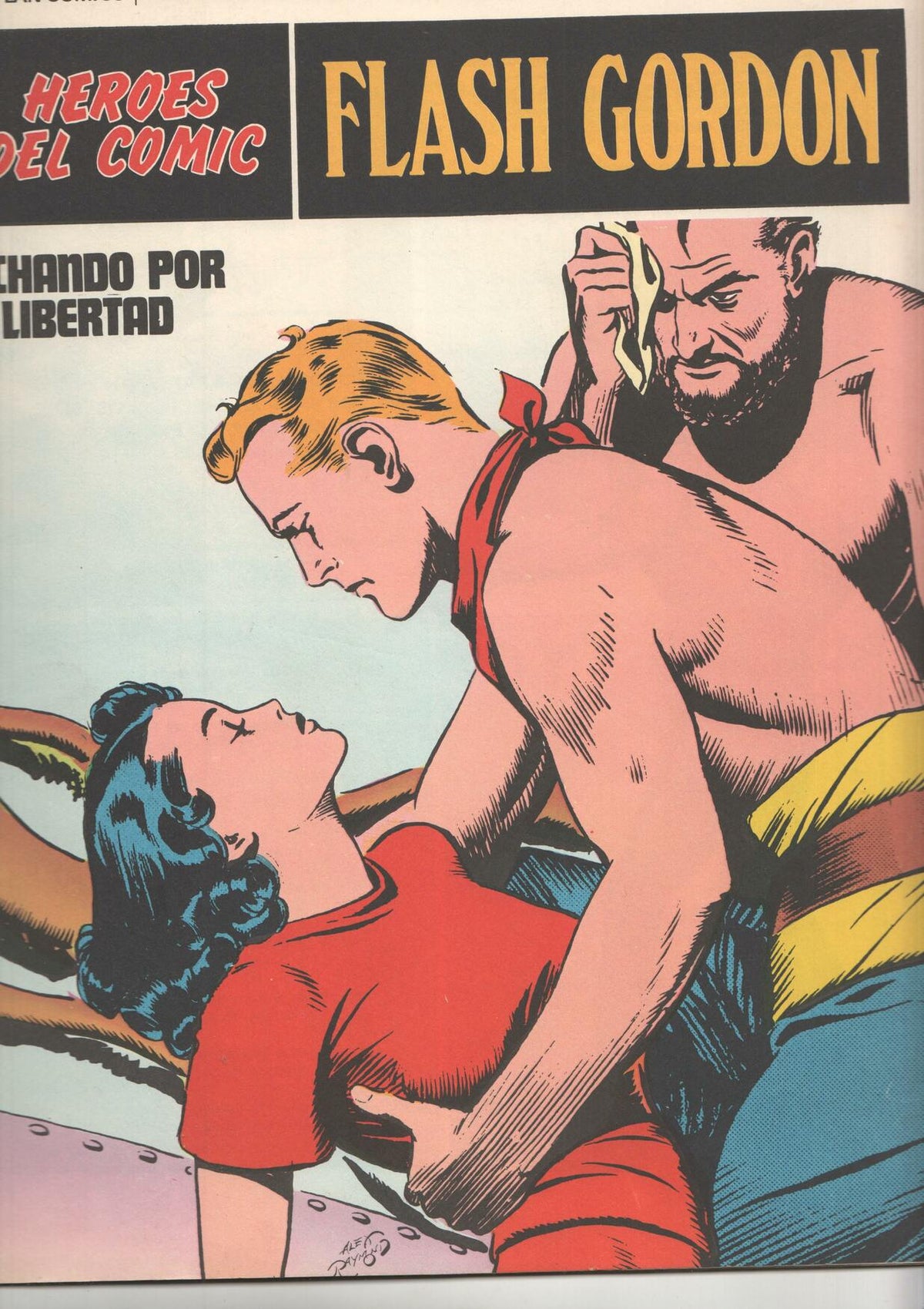 Flash Gordon de Burulan numero 008 (numerado 1 en trasera):  Luchando por la libertad
