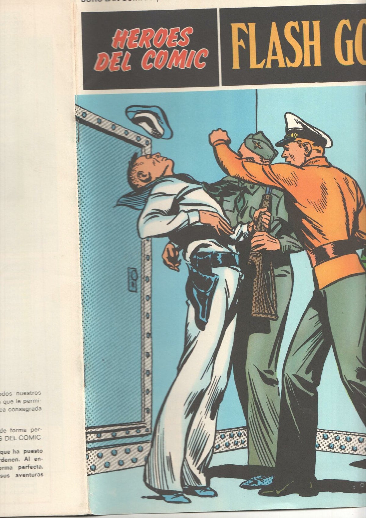 Flash Gordon de Burulan numero 013 (numerado 2 en trasera): Guerra en el mar
