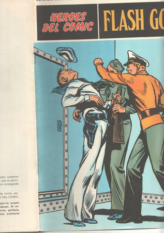 Flash Gordon de Burulan numero 013 (numerado 2 en trasera): Guerra en el mar