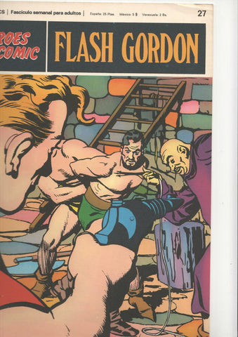 Flash Gordon de Burulan numero 027 (numerado 6 en trasera): Kang el cruel