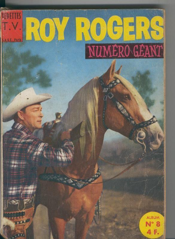 Roy Rogers album numero 8 con los numeros 35,36,37