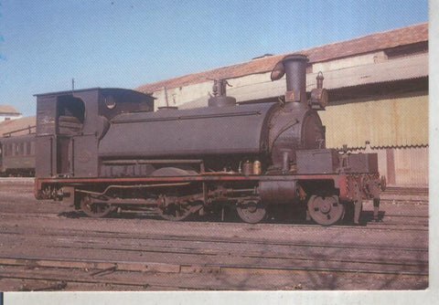 Postal 010988: Locomotora 2-2-OST numero 4 de la linea Carcagente-Denia ehn 1966