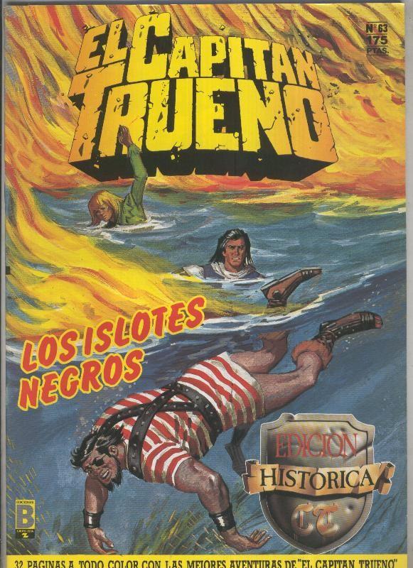 El Capitan Trueno color, edicion Historica numero 063: (numerado 1 en interior portada)