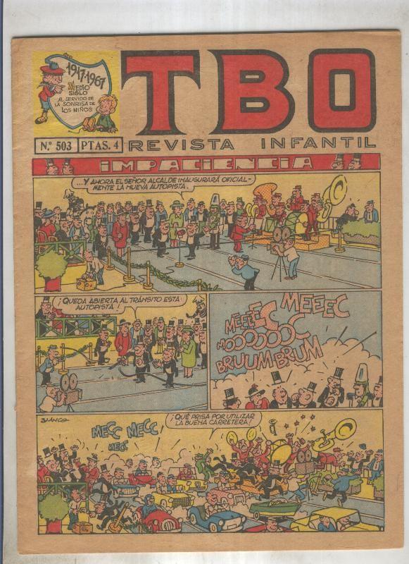 TBO numero 503: Impaciencia (Blanco)