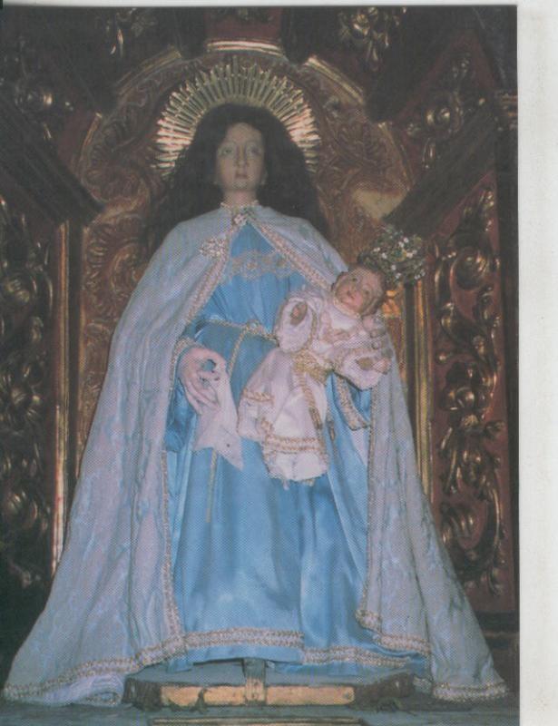 Postal 008730: Virgen Ntra Sra de Los Barrios, patrona de Calseca y Valdicio en Cantabria