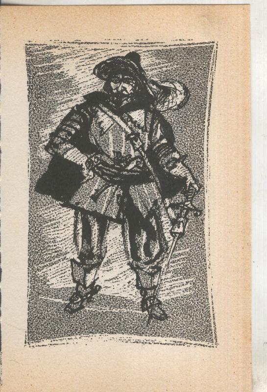 Lamina ilustracion de Willy Widmann modelo 10