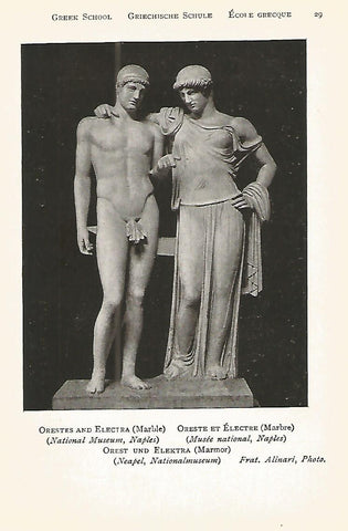 Lamina 910: GRECIA. Orestes y Electra