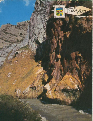 Postal 008769: L´Argenteria de Pobla de Segur, Pirineo de Lerida