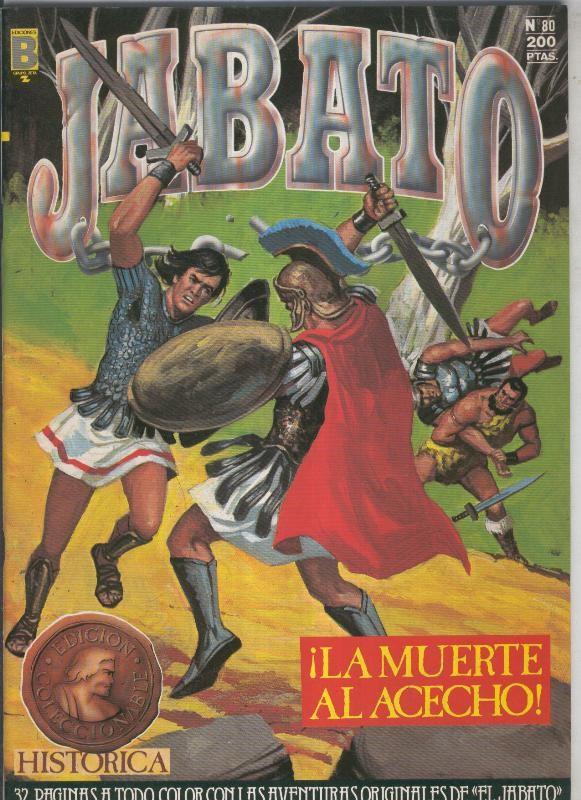 Jabato color primera edicion numero 080:La muerte al acecho