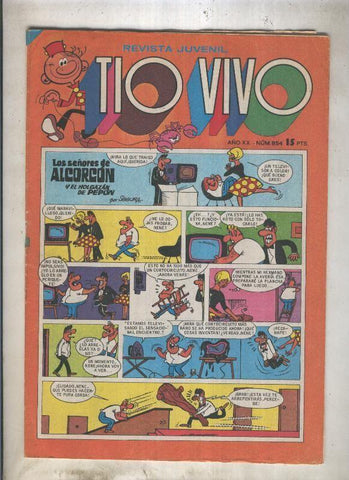 Tio Vivo segunda epoca numero 0854 (numerado 2 en trasera)