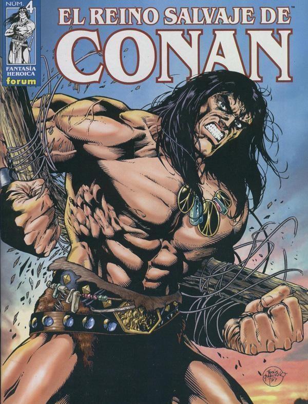 El reino salvaje de Conan numero 04: Sombras en la calavera (numerado 4 en interior cubierta)
