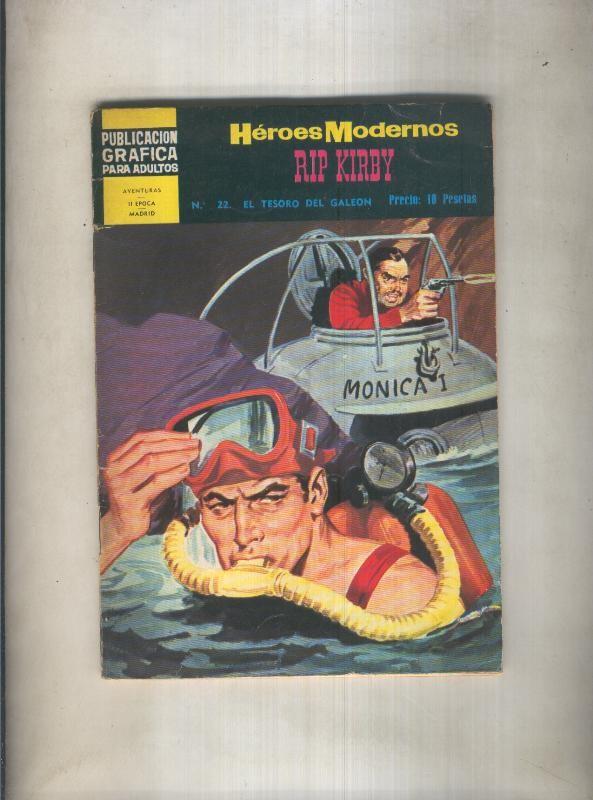 Heroes Modernos numero 22: Rip Kirby: El tesoro del galeon