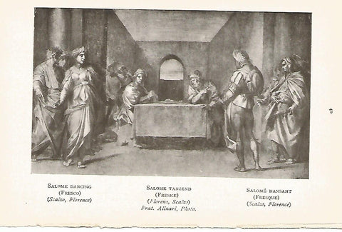 Lamina 756:ANDREA DE SARTO. El baile de Salome