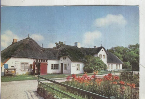 Postal 4562 : Casa frisia de la isla de Sylt-alemania