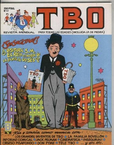 TBO de Ediciones B numero 017: portada de Salvador Mestres