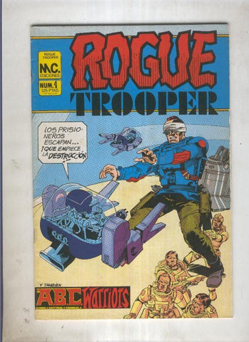 Rogue Trooper numero 4: Evacion (numerado 2 en trasera)