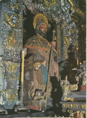 Postal 009385: Apostol Santiago, Catedral Santiago Compostela