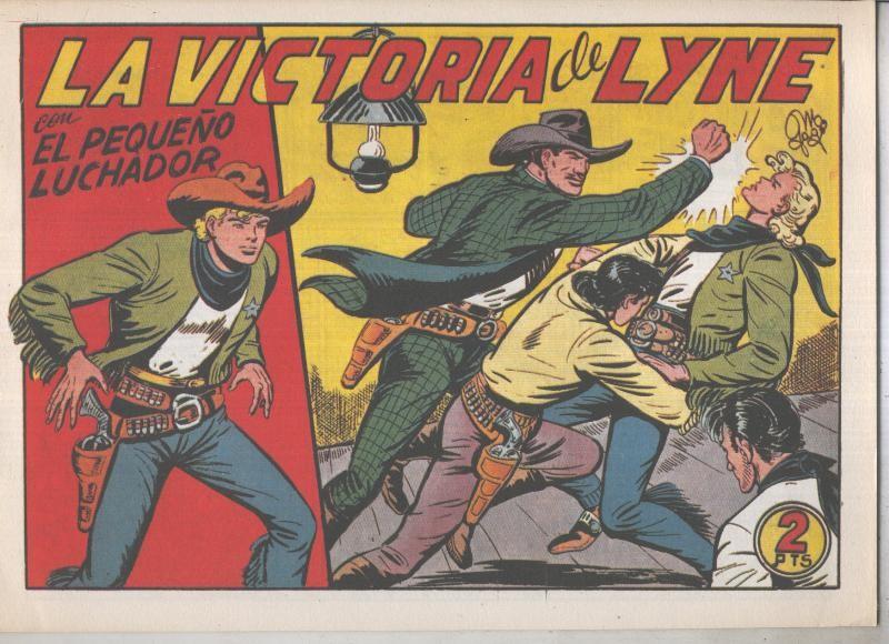 El Pequeño Luchador facsimil numero 173: La victoria de Lyne