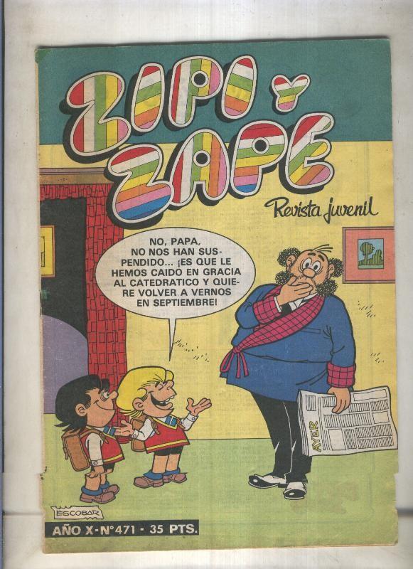 Zipi y Zape semanal numero 471 (numerado 2 en trasera)