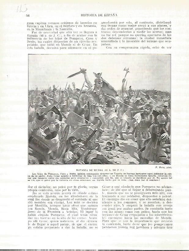 LAMINA 4626: Batalla de Munda