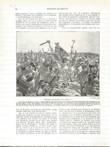 LAMINA 4626: Batalla de Munda