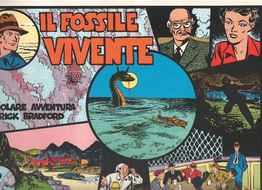 Brick Bradford volumen 09: 16 avventura: 1ª parte de Il fossile vivente 1ª parte (21.3.49 al 2.7.49)