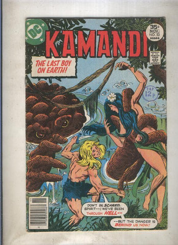Kamandi The Last Boy on Earth volumen 6 numero 053 (1977)
