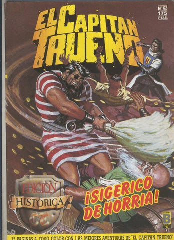 El Capitan Trueno color, edicion Historica numero 062 (numerado 1 en interior portada)