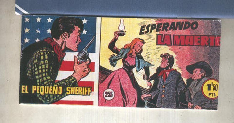El Pequeño Sheriff facsimil numero 255: Esperando la muerte