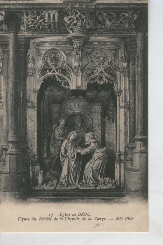 Postal 008551: Eglise de Broue: Retable de la capelle de la vierge