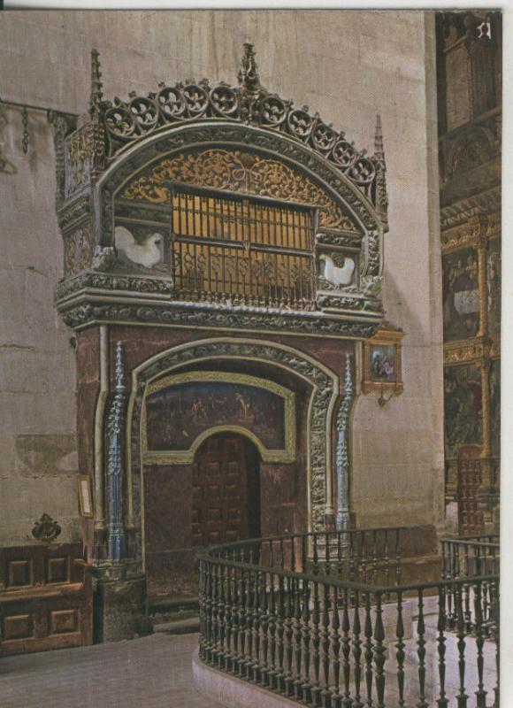 Postal 008358: El Gallinero de la catedral de Santo domingo de la calzada, Logroño