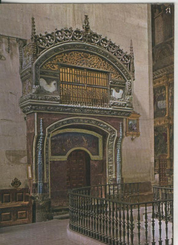 Postal 008358: El Gallinero de la catedral de Santo domingo de la calzada, Logroño