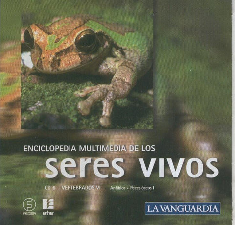 CD-Multimedia: ENCICLOPEDIA SERES VIVOS, No.06 VERTEBRADOS VI  (LA VANGUARDIA)