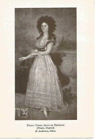 Lamina 695: GOYA. Doña Tadea Arias de Enriquez