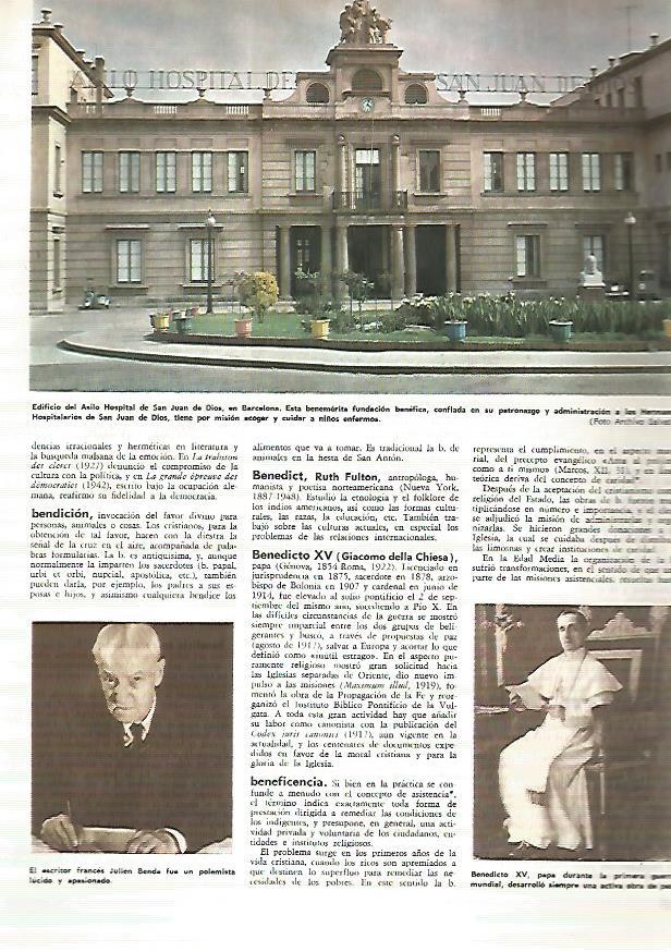 LAMINA MONITOR 0416: ASILO DEL HOSPITAL DE SAN JUAN DE DIOS EN BARCELONA