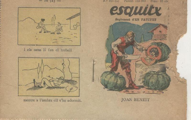 Esquitx numero 223a