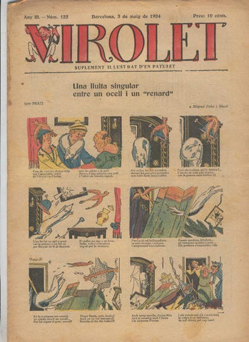 Virolet suplement illustrat d,en Patufet numero 122 del 03.05.1924