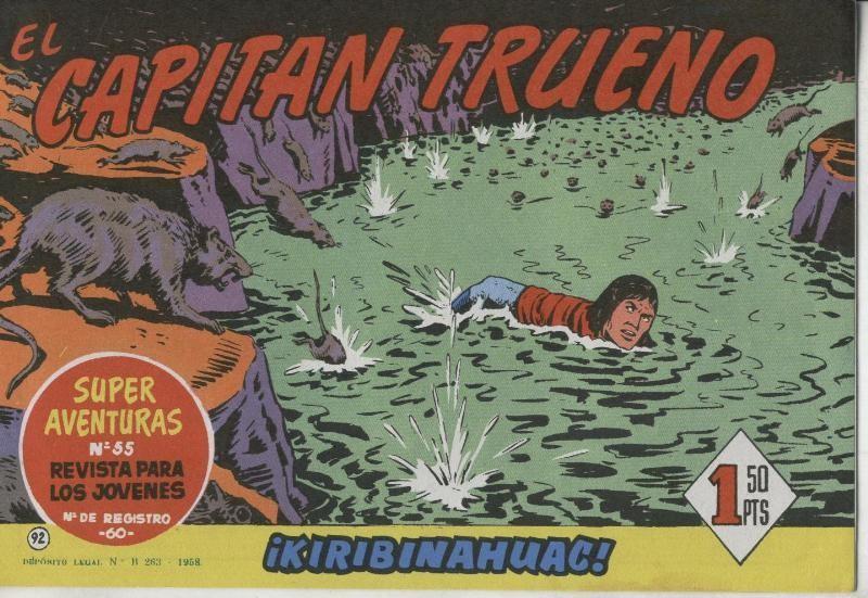 El Capitan Trueno facsimil numero 092: Kiribinahuac