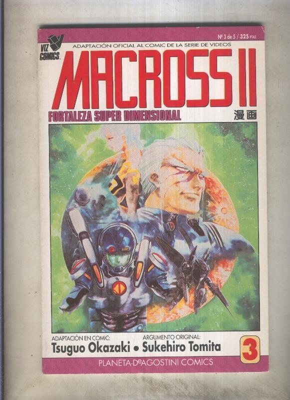 Macross II numero 3 (numerado 1 en trasera)