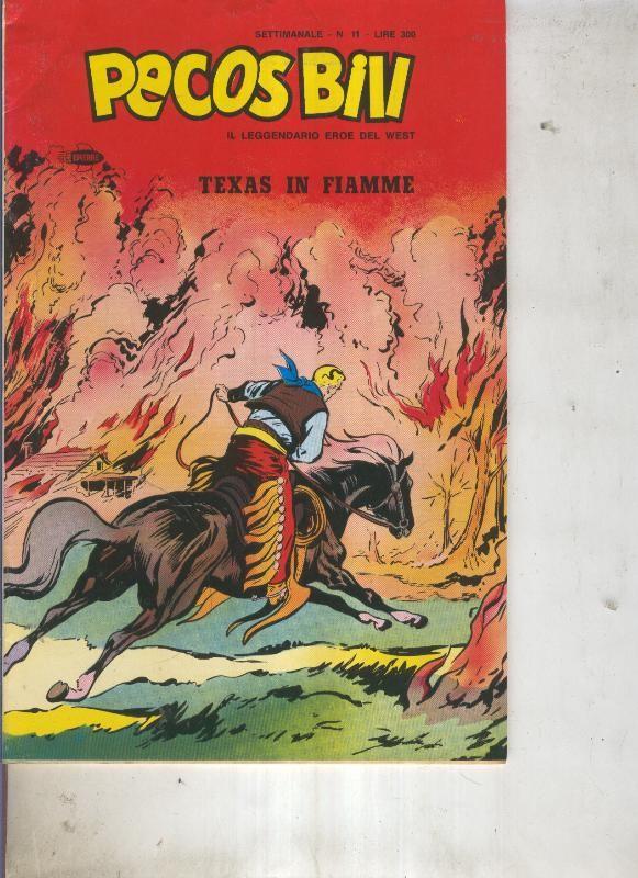 Pecos Bill numero 11 Texas in fiamme