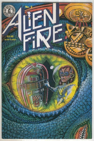 ALIEN FIRE, Vol.1 No.02: In Dark Directed (Kitchen Sink 1987)