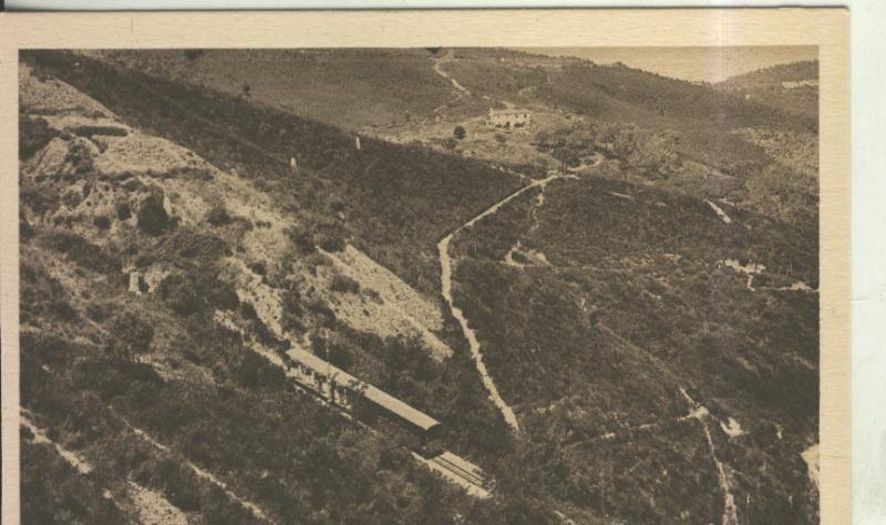 Postal 010528: Funicular del Tibidabo de Barcelona  