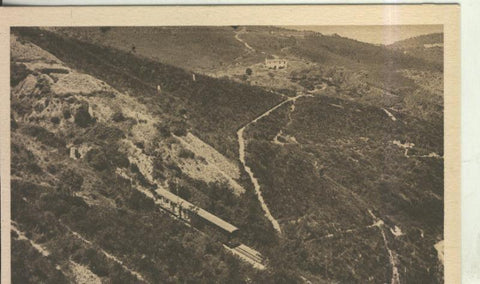 Postal 010528: Funicular del Tibidabo de Barcelona  