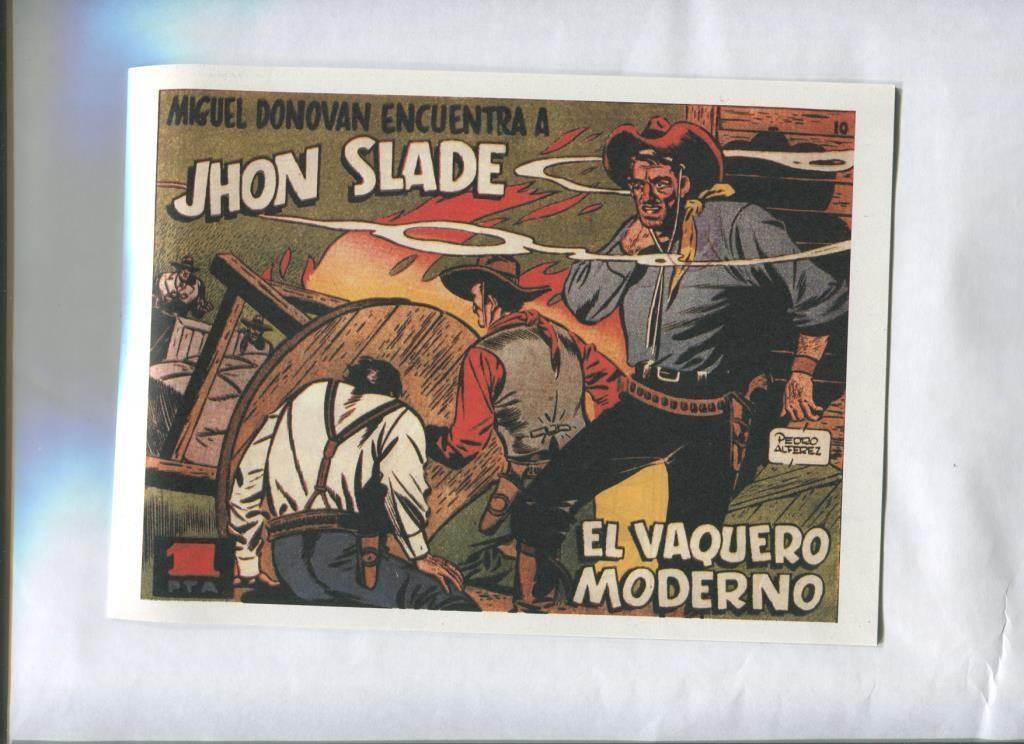 Facsimil: El Vaquero Moderno numero 10: Miguel Donovan encuentra a John Slade