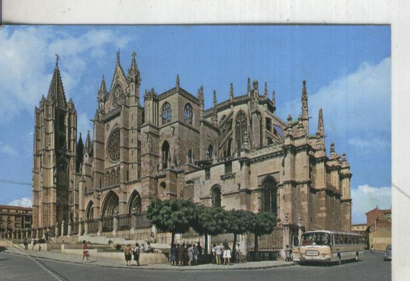 Postal 4492 : Catedral de Leon