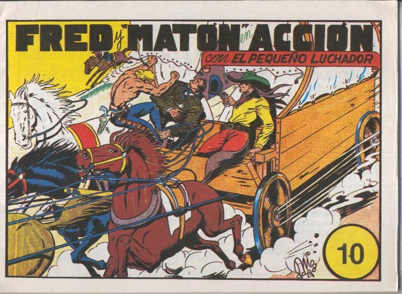 El Pequeño Luchador, dos en uno numero 10: Fred y Maton en accion y Noche infernal