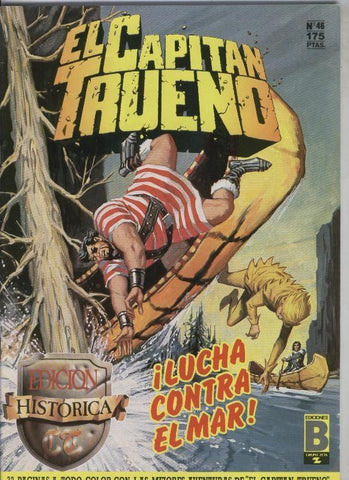 El Capitan Trueno color, edicion Historica numero 046: Lucha contra el mar
