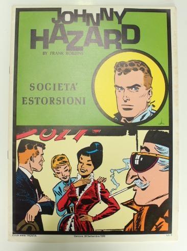JOHNNY HAZARD - Tiras del 30-03-1964 al 27-06-1964 : Societa Estorsioni